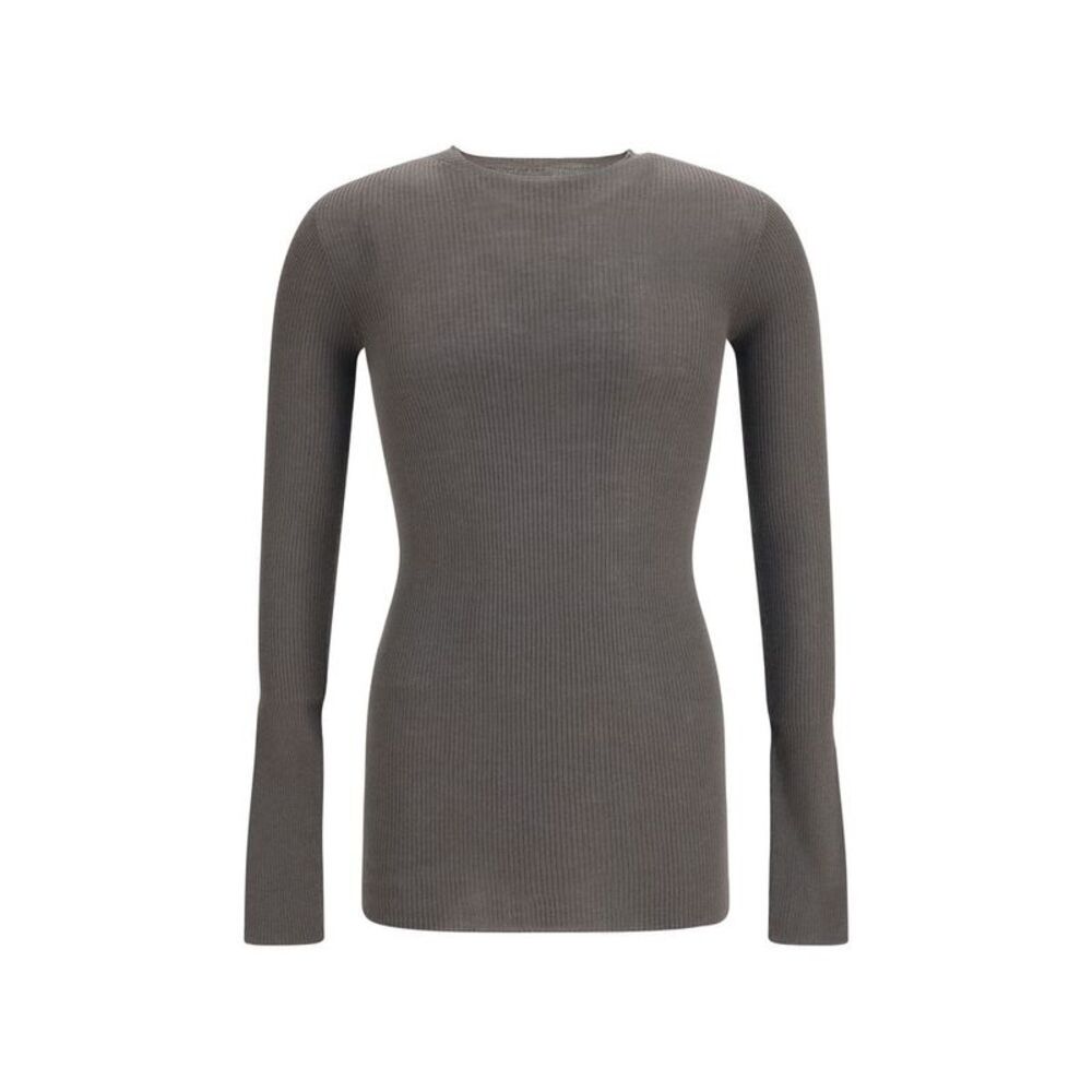 Rick Owens Gray Wool Oves Aries Men's Sweatshirt